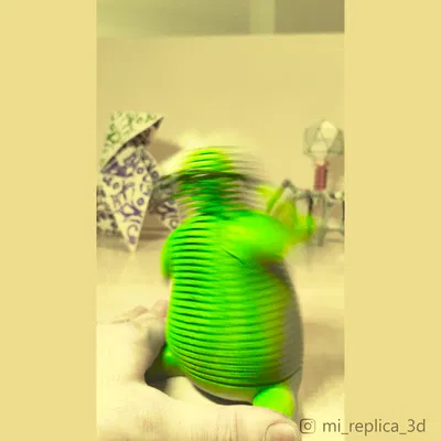 Flubber Spring & Flexi - Mô hình đồ chơi khớp nối linh hoạt, in nguyên khối