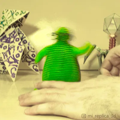 Flubber Spring & Flexi - Mô hình đồ chơi khớp nối linh hoạt, in nguyên khối