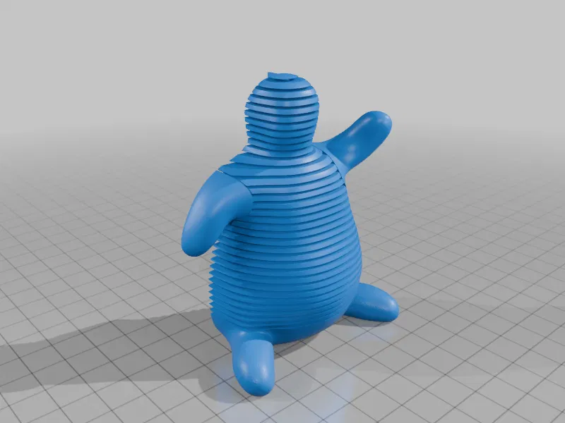 Flubber Spring & Flexi - Mô hình đồ chơi khớp nối linh hoạt, in nguyên khối - Image 8