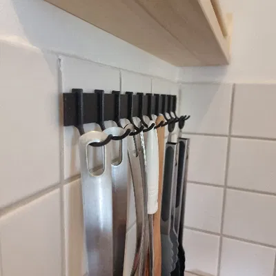 Giá Treo Muỗng Dụng Cụ Nhà Bếp Thông Minh