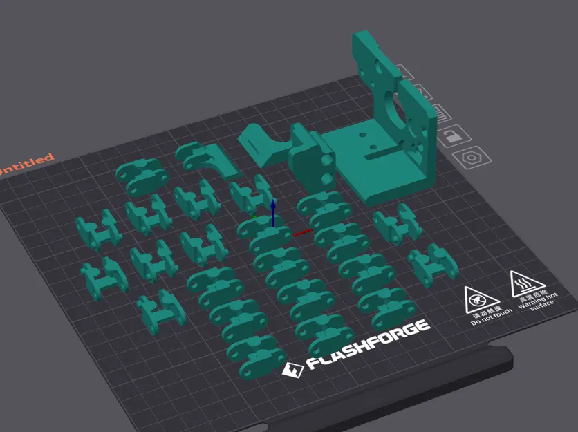 Xích dẫn cáp cho Flashforge Adventurer 5M (AD5M) - Image 2