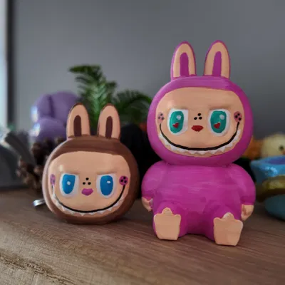 Móc khóa Labubu in 3D