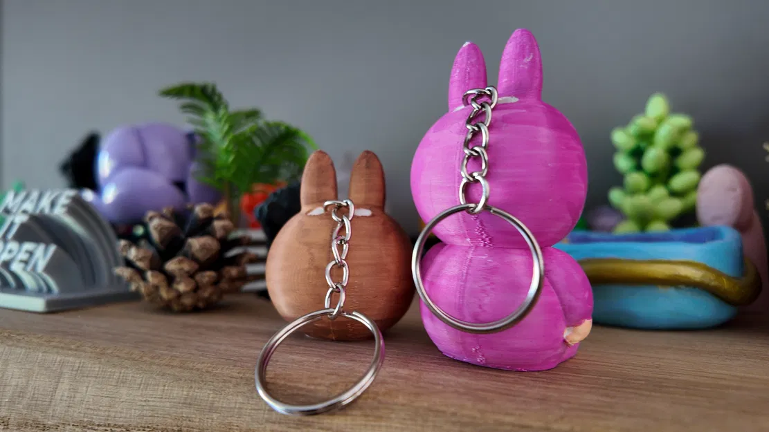 Móc khóa Labubu in 3D - Image 3