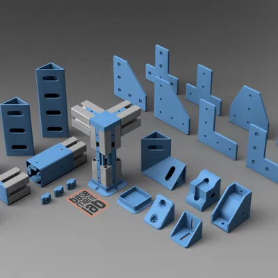 Nhôm định hình 4040 T-slot và các phụ kiện cho hệ thống khung