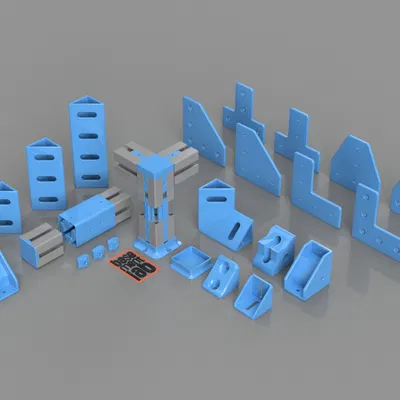 Nhôm định hình 4040 T-slot và các phụ kiện cho hệ thống khung