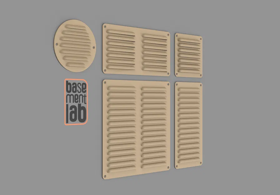 Lưới thông gió - Nắp đậy ống dẫn các kích thước 105mm, 210mm - Image 1