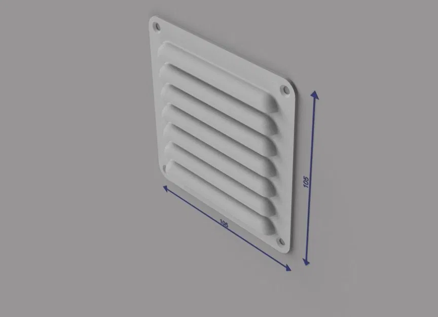 Lưới thông gió - Nắp đậy ống dẫn các kích thước 105mm, 210mm - Image 3