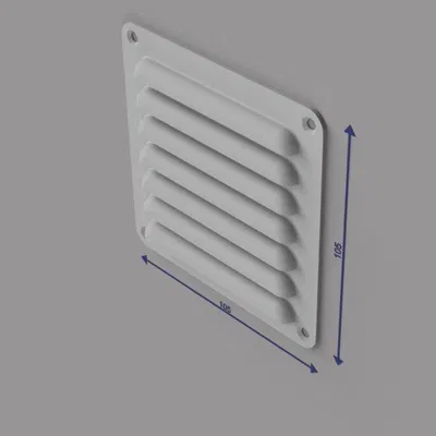 Lưới thông gió - Nắp đậy ống dẫn các kích thước 105mm, 210mm