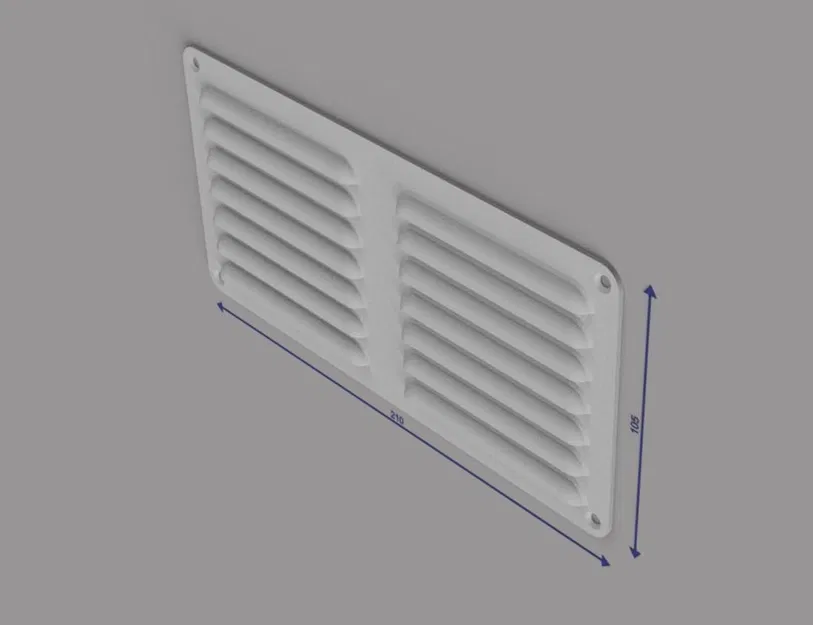 Lưới thông gió - Nắp đậy ống dẫn các kích thước 105mm, 210mm - Image 5