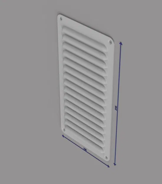 Lưới thông gió - Nắp đậy ống dẫn các kích thước 105mm, 210mm - Image 10