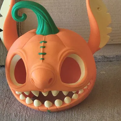 Mô hình Bí ngô Stitch (Stitch Pumpkin) - Phù hợp cho Halloween