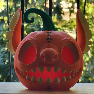 Mô hình Bí ngô Stitch (Stitch Pumpkin) - Phù hợp cho Halloween