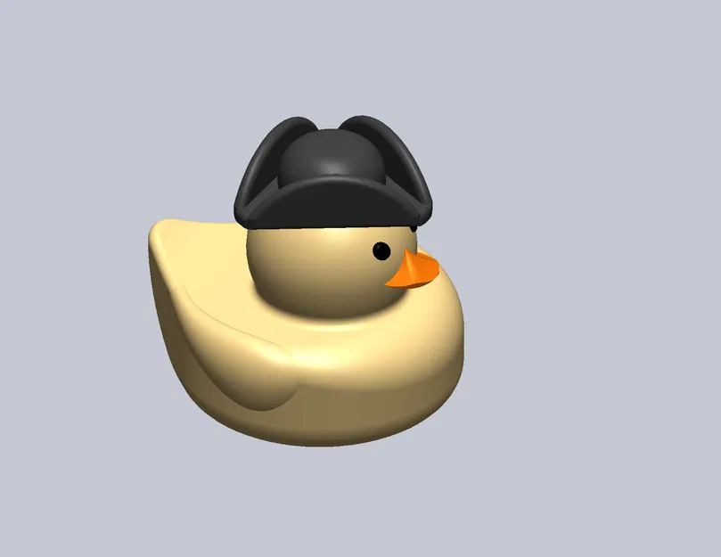 Mô hình Vịt cao su đội mũ kèm bảng tên Jeep - Image 2