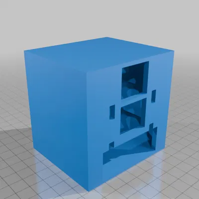 Tủ ngăn kéo 3 tầng mini cho bảng treo tường Skadis