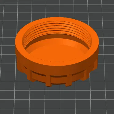 Hộp chứa 40mm siêu bền kèm vòng đệm (Rugged Container)