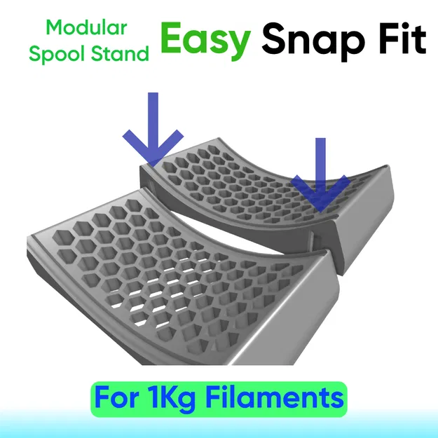 Giá Đỡ Cuộn Nhựa (Filament) Dạng Modular - Image 3