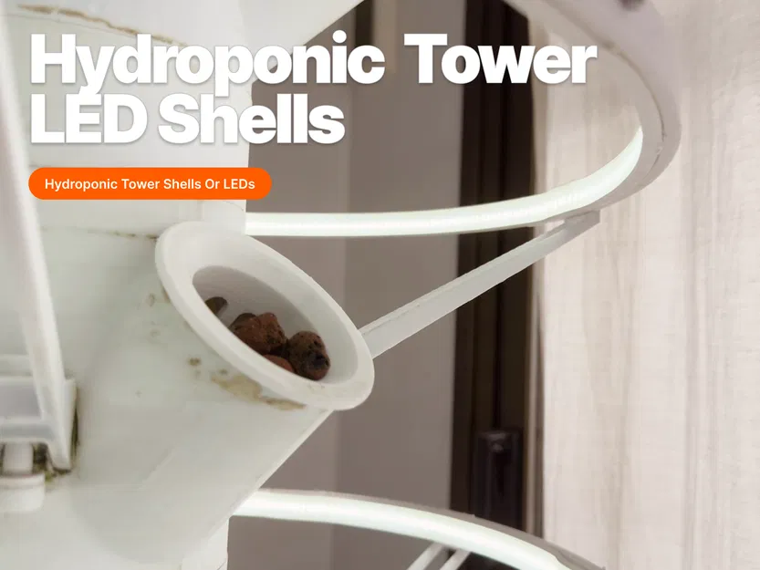 Vỏ Tháp (Tower Shells) cho Vườn Tháp Thủy Canh (Trồng 3 & 4 Nhánh) - Image 1