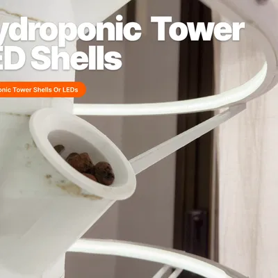 Vỏ Tháp (Tower Shells) cho Vườn Tháp Thủy Canh (Trồng 3 & 4 Nhánh)