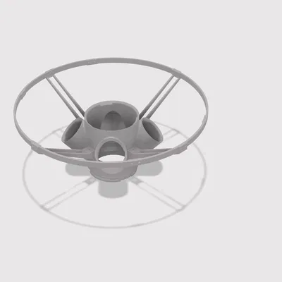 Vỏ Tháp (Tower Shells) cho Vườn Tháp Thủy Canh (Trồng 3 & 4 Nhánh)