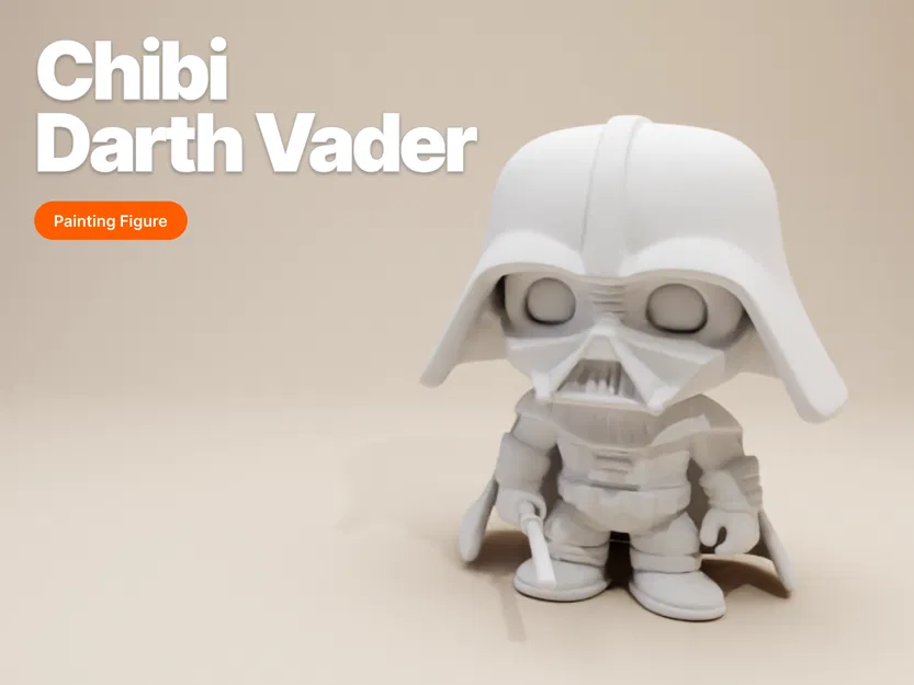 Mô hình Chibi Darth Vader – Phong cách Funko Pop - Image 1