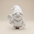 Ông Già Gnome Thám Hiểm – Tượng Nhỏ Có Râu (Phong Cách Đất Sét Độc Đáo) - Thumbnail 2