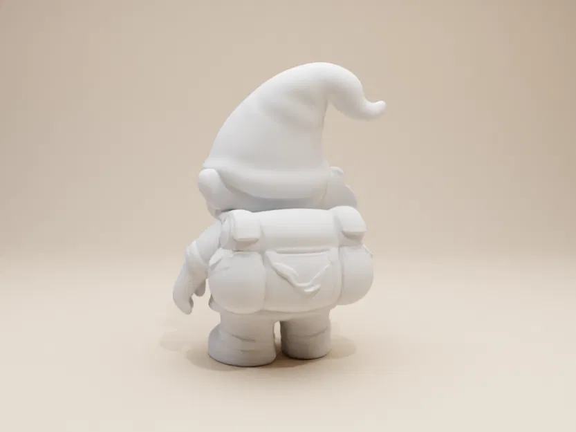 Chú Lùn Thám Hiểm Nhí – Tượng Gnome Bé Trai (Phong Cách Đất Sét Tinh Nghịch) - Image 4