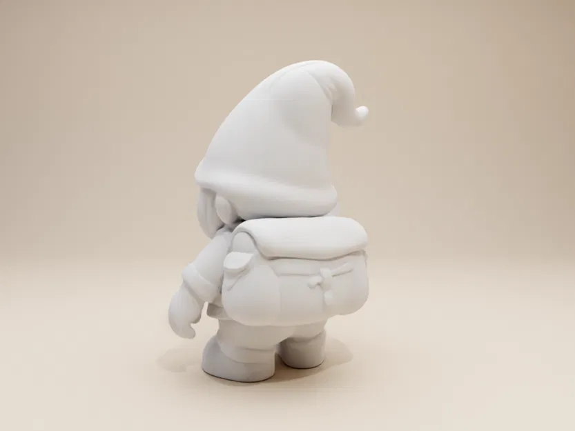 Ông Già Gnome Thám Hiểm – Tượng Nhỏ Có Râu (Phong Cách Đất Sét Độc Đáo) - Image 4