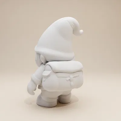 Ông Già Gnome Thám Hiểm – Tượng Nhỏ Có Râu (Phong Cách Đất Sét Độc Đáo)