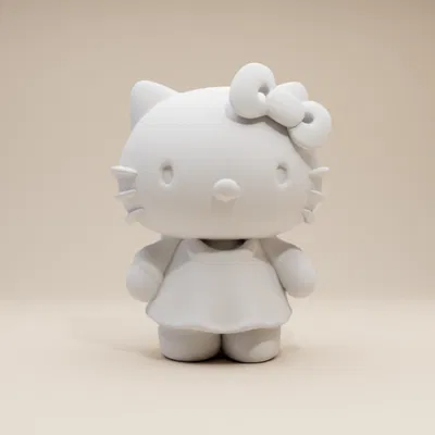 Mô hình Hello Kitty phong cách mơ mộng
