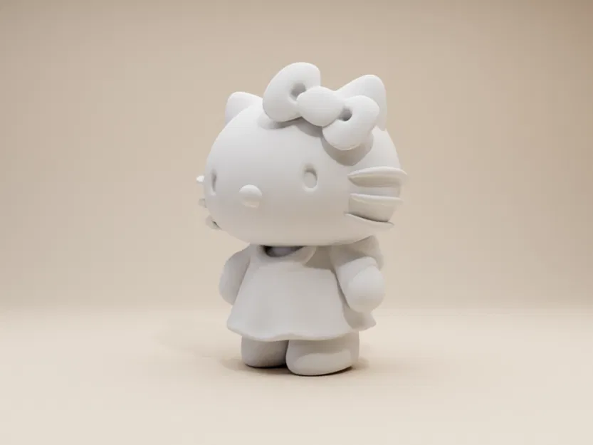 Mô hình Hello Kitty phong cách mơ mộng - Image 3