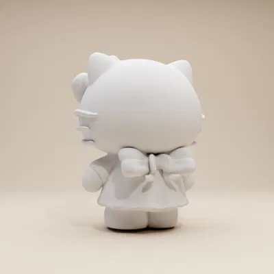 Mô hình Hello Kitty phong cách mơ mộng