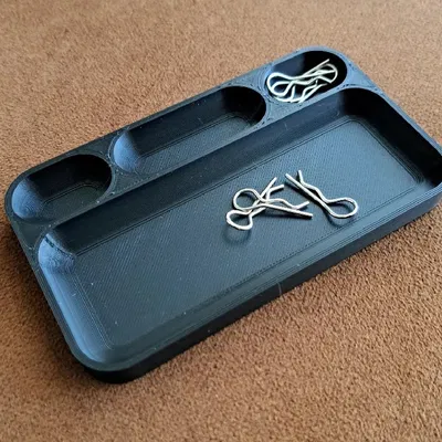 Khay Đựng Linh Kiện Nhỏ Đa Năng - Giải Pháp Sắp Xếp Bàn Làm Việc