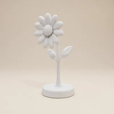 Mô hình hoa cúc Daisy – Thiết kế để tô màu kèm đế đứng