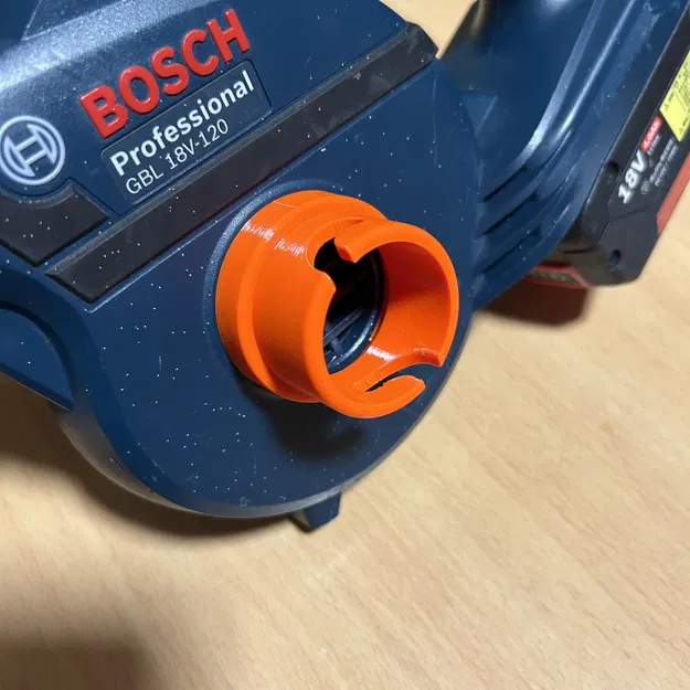 Đầu chuyển đổi hút bụi và đệm hơi cho máy Bosch GBL 18V-120 - Image 1