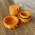 Hộp đựng siêu bền 28mm kèm nắp và gioăng - Thumbnail 2