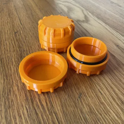 Hộp đựng siêu bền 28mm kèm nắp và gioăng