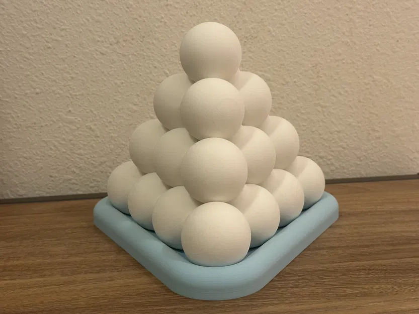 Mô hình xếp hình khối cầu Survivor Pyramid Ball Puzzle in 3D - Image 1