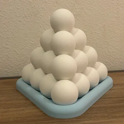 Mô hình xếp hình khối cầu Survivor Pyramid Ball Puzzle in 3D