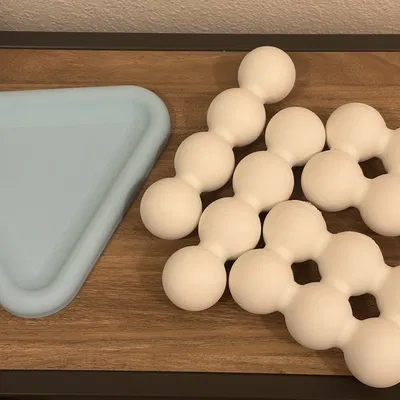 Mô hình xếp hình khối cầu Survivor Pyramid Ball Puzzle in 3D