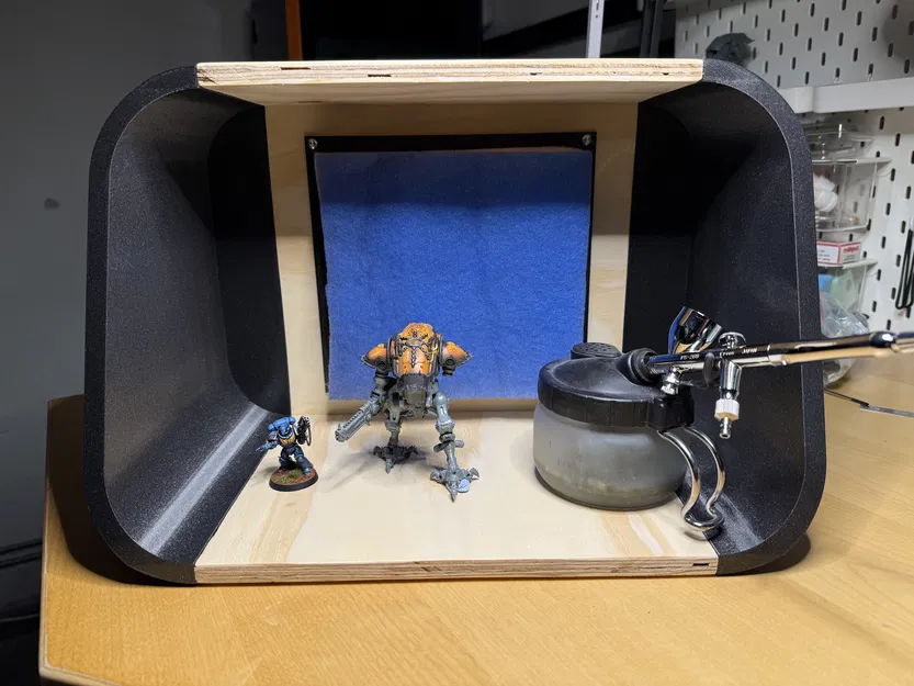 Buồng phun sơn airbrush mini - Image 1