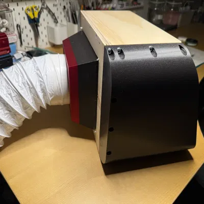 Buồng phun sơn airbrush mini