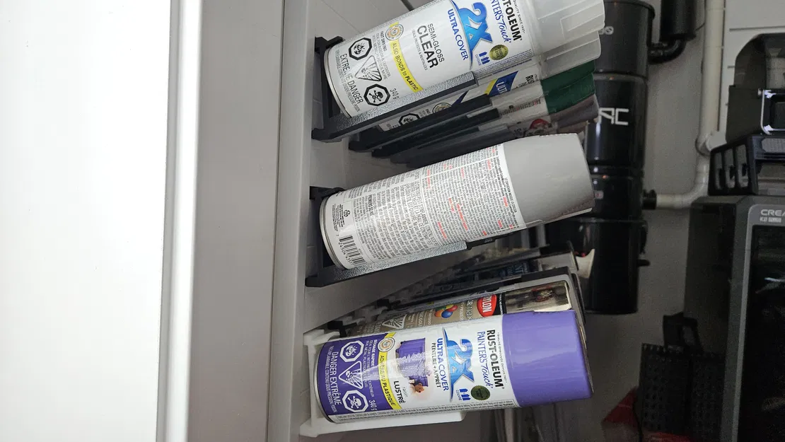 Giá đỡ bình xịt cho vách Slatwall - Image 1