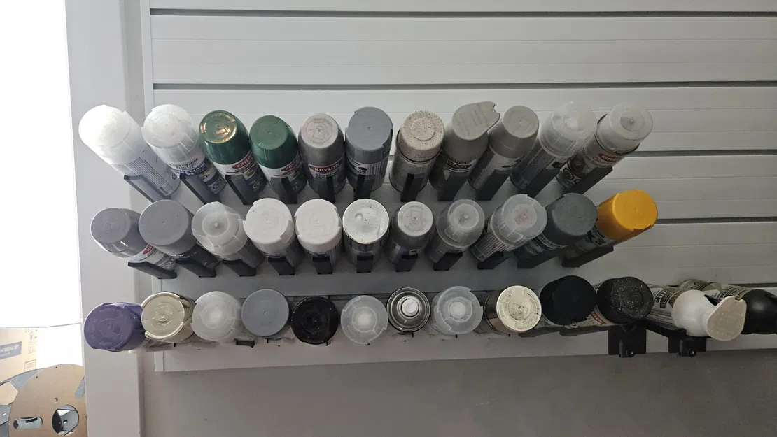 Giá đỡ bình xịt cho vách Slatwall - Image 2