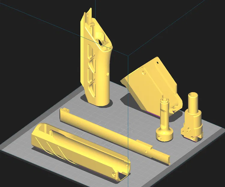 Dart Blaster - Signet: Súng bắn đạn xốp in 3D nhỏ gọn - Image 1