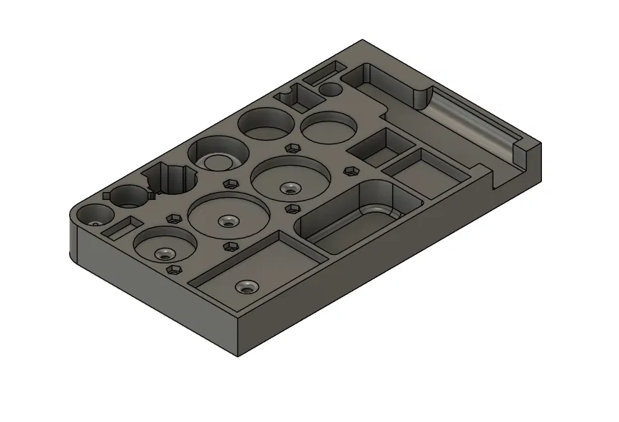Khay đựng linh kiện cho gearbox airsoft v2 - Image 1