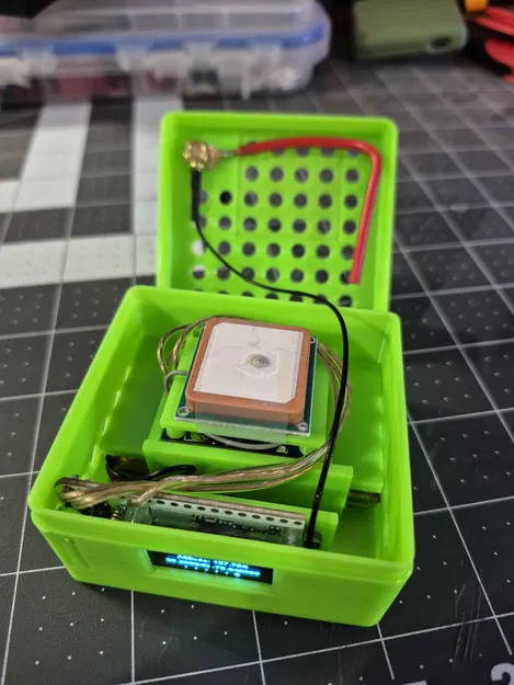 Case bảo vệ cho Heltec V3, pin 3000mAh và module GPS cho Meshtastic - Image 1