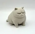Tượng Mèo Cáu Kỉnh (Grumpy Cat Figurine) - Thumbnail 1