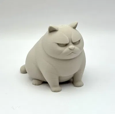 Tượng Mèo Cáu Kỉnh (Grumpy Cat Figurine)