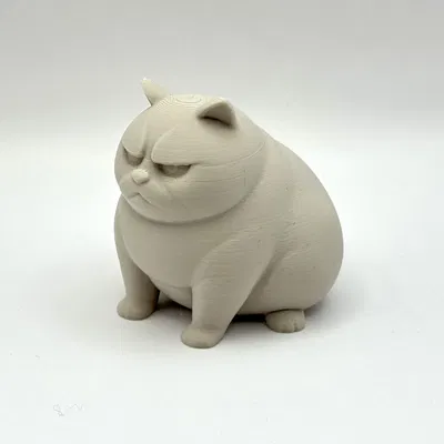 Tượng Mèo Cáu Kỉnh (Grumpy Cat Figurine)