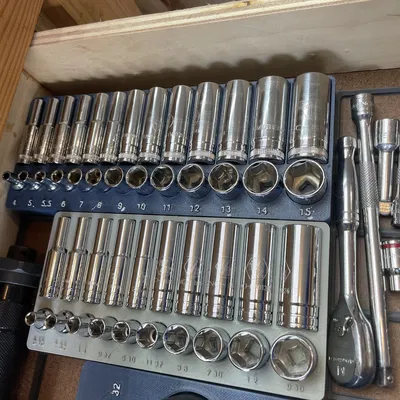 Khay Đựng Đầu Tuýp Gridfinity (Gridfinity Socket Organizer)